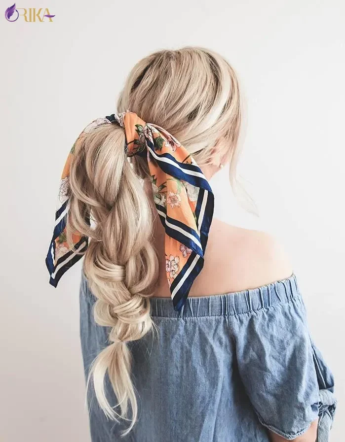ایده‌های جذاب بستن مو با اسکارف
