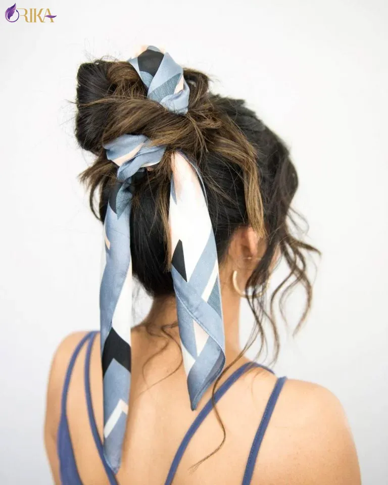 ایده‌های جذاب برای بستن مو با اسکارف