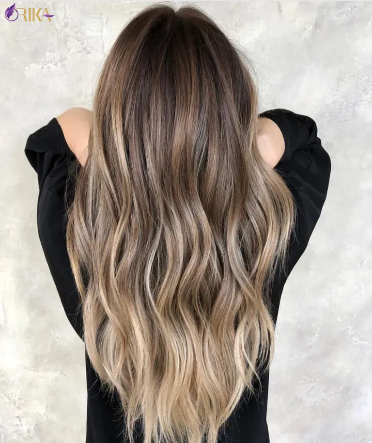 رنگ موی Blended Bronde