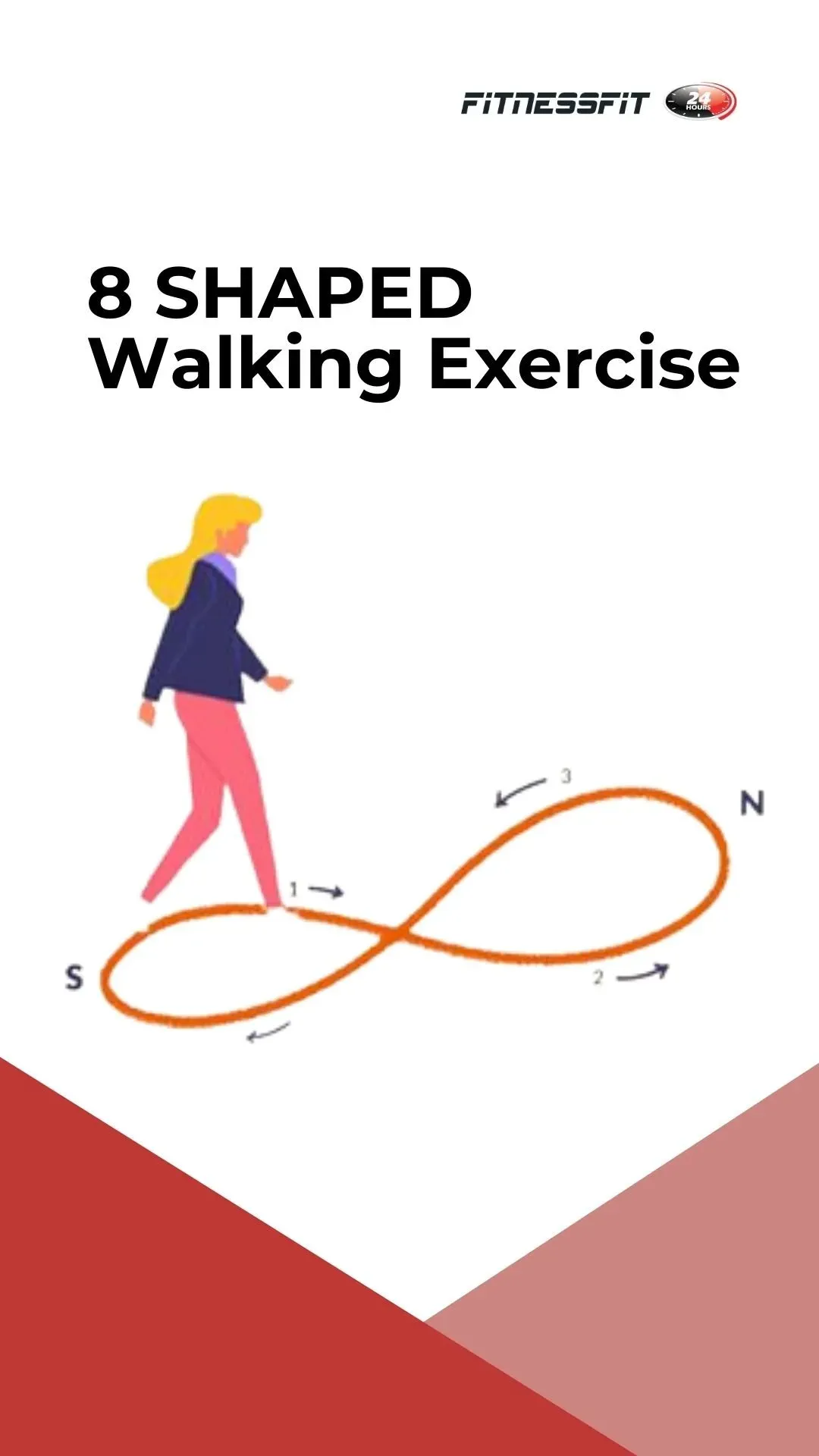 8 تمرین پیاده روی شکل برای بهبود سلامتی