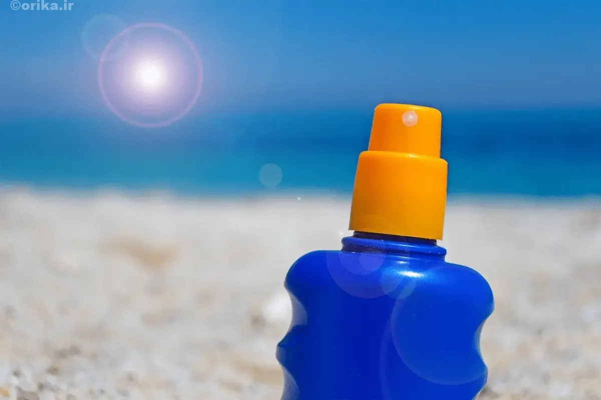 Spray sunscreen cream