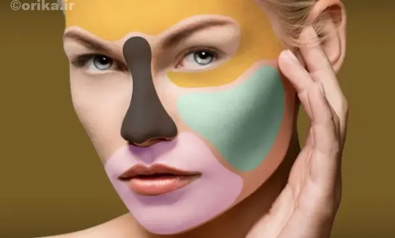 ماسک های صورت برای پوست مختلط