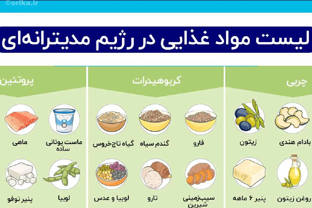 تاریخچه رژیم مدیترانه ای 