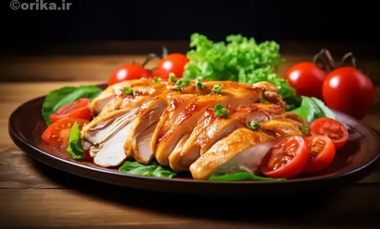 مرغ برای بدنسازی