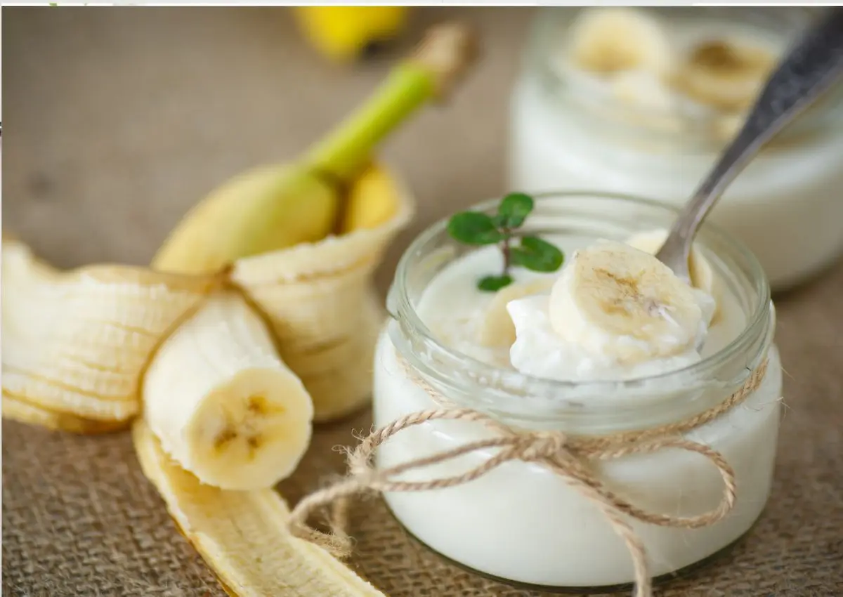 ماسک موز و ماست
