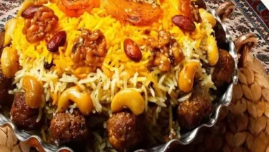 طرز تهیه و مواد لازم گردو پلو