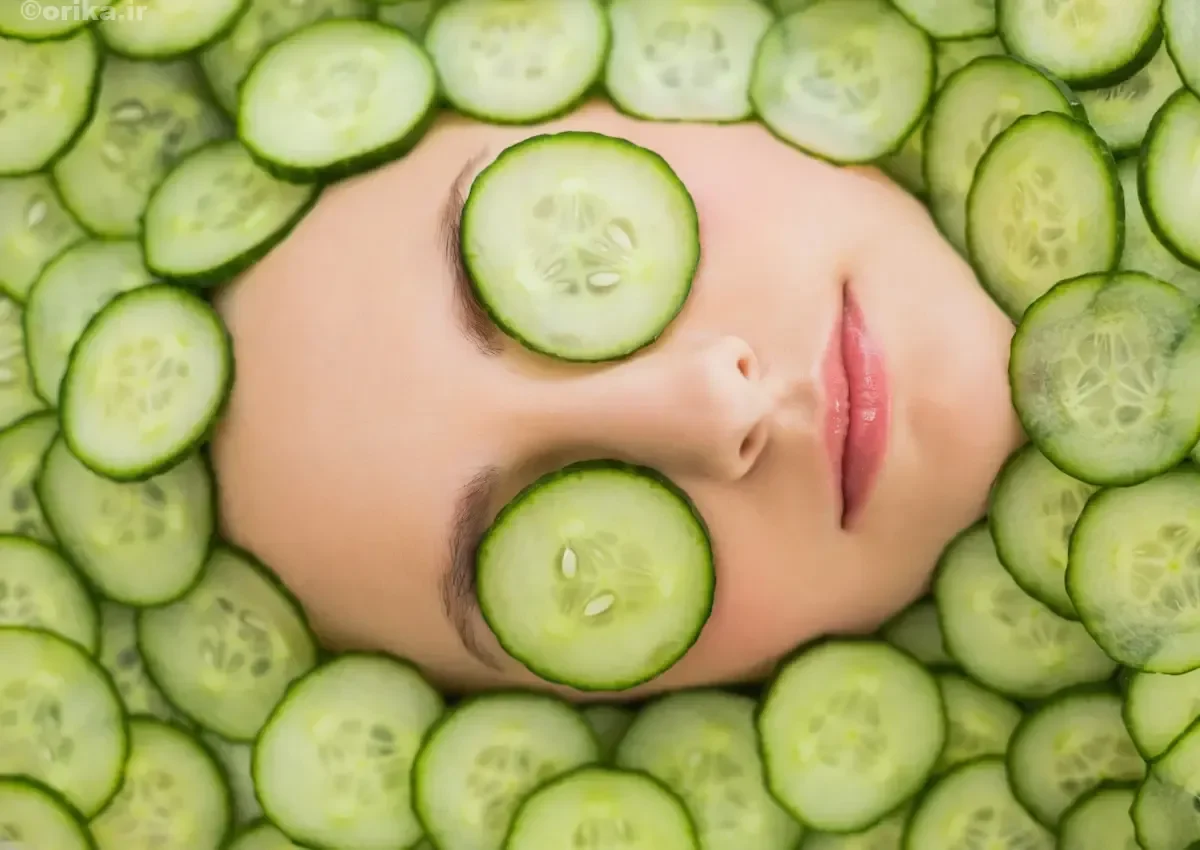 ماسک خیار خانگی برای پوست خشک