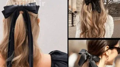 آرایش مو با روبان
