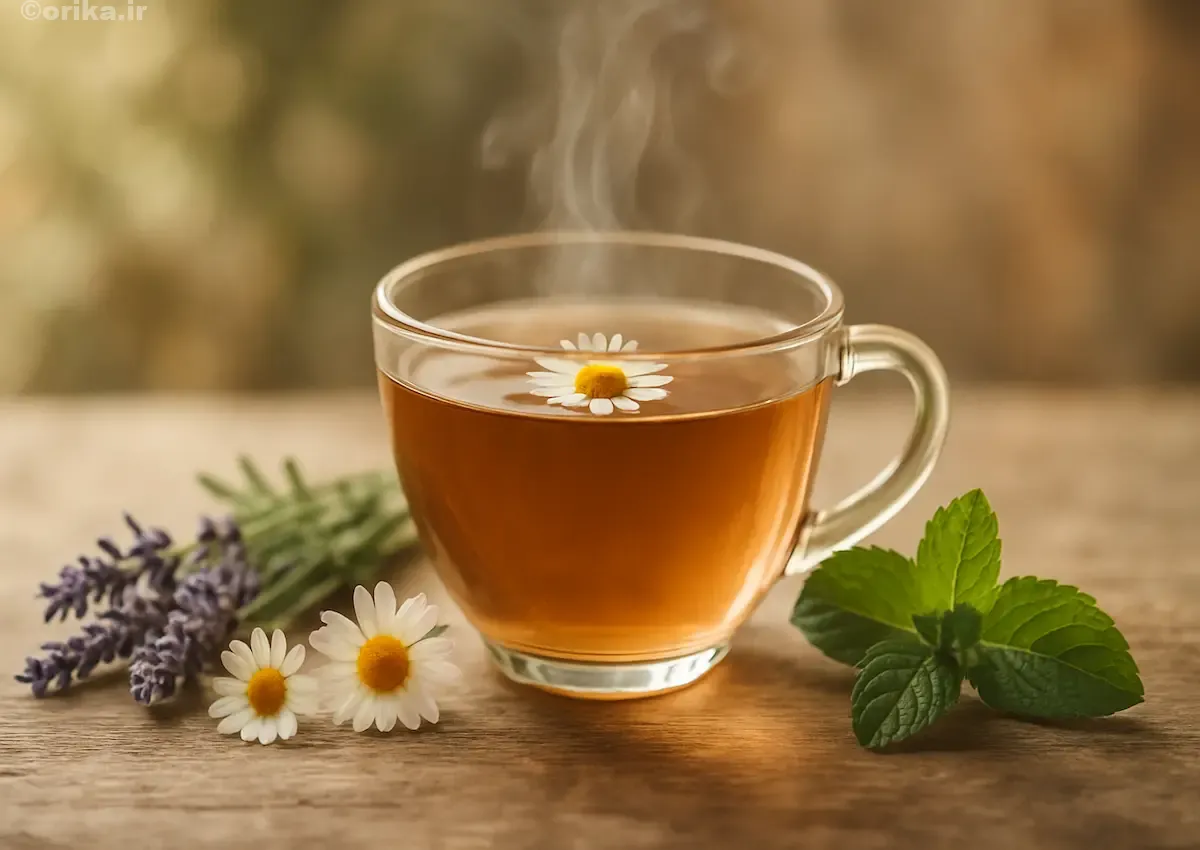 دمنوش گیاهی برای کاهش استرس