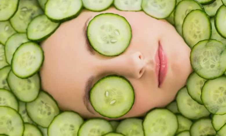 ماسک خیار خانگی برای پوست خشک