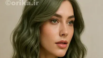 رنگ موی زیتونی