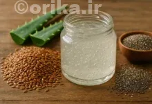 ژل طبیعی برای حالت‌دهی مو