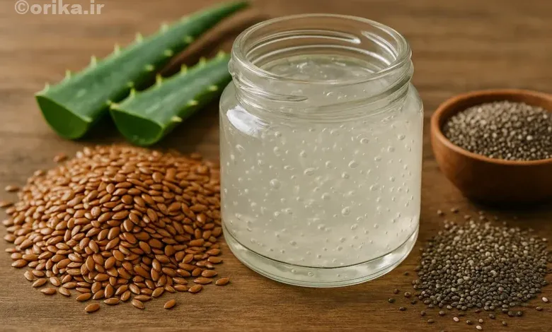 ژل طبیعی برای حالتدهی مو