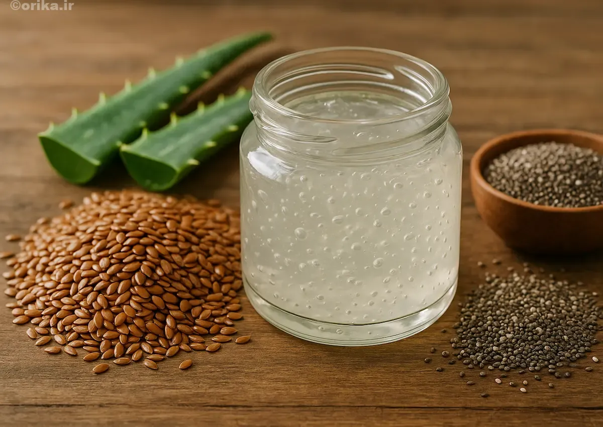ژل طبیعی برای حالتدهی مو
