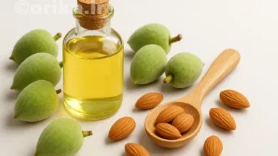 درمان گرفتگی و درد زانو با روغن بادام تلخ