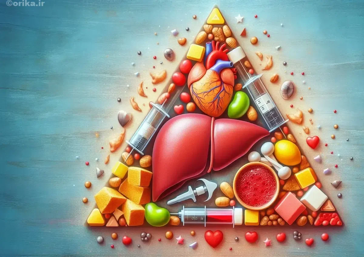 مثلث فشار خون، قند و چربی بالا