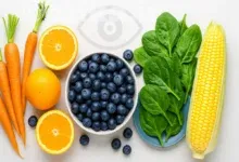 خوراکی مفید برای چشم