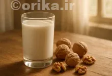 نوشیدن شیر گردو