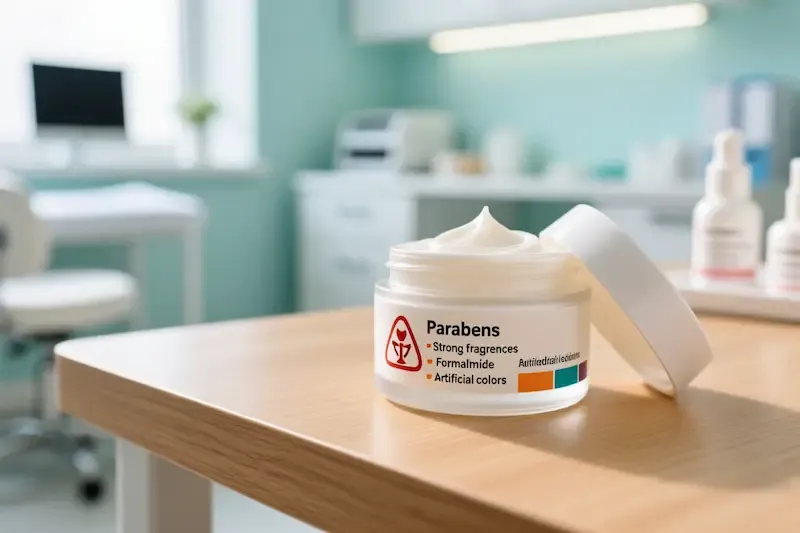 بررسی ترکیبات مضر یا حساسیت‌زا در برخی مرطوب‌کننده‌ها 