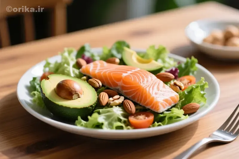 رژیم غذایی متعادل برای سلامت پوست