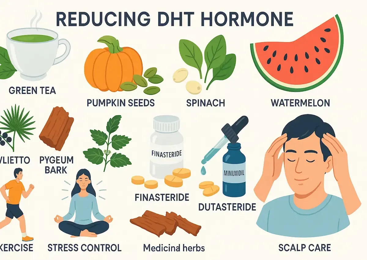 هورمون DHT چیست و چطور می‌توان آن را کنترل کرد؟