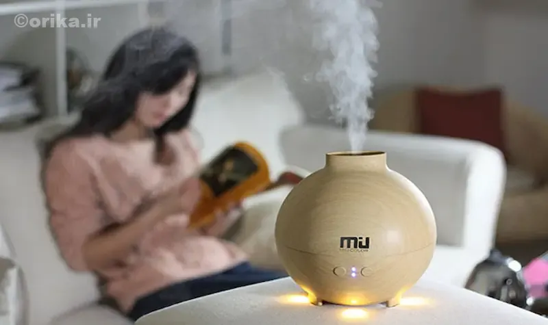 استفاده از دستگاه بخور برای افزایش رطوبت محیط
