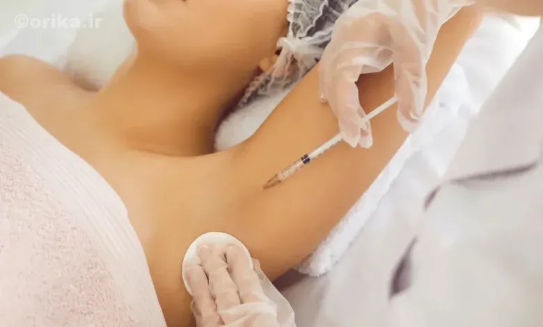 بوتاکس زیر بغل چه عوارضی داره؟