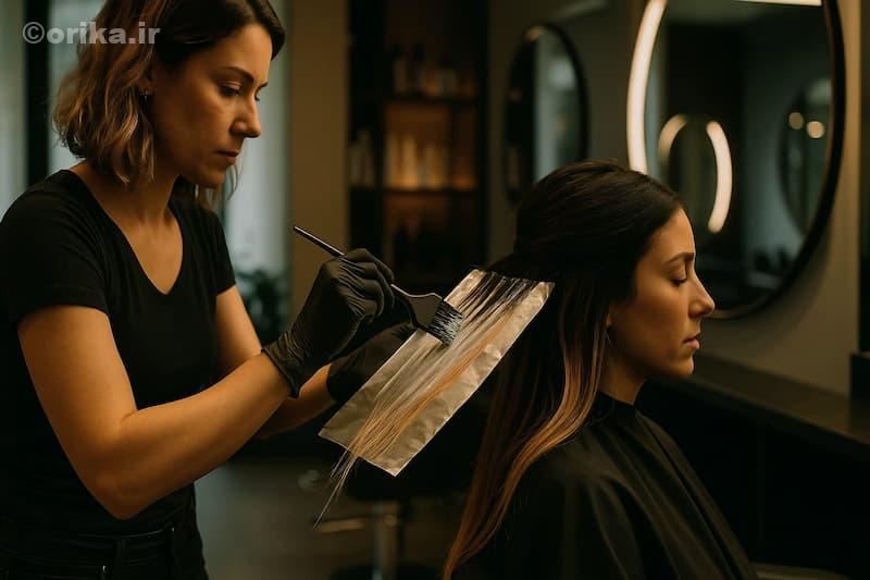 انتخاب رنگ مو بر اساس زیرتوناژ چهره