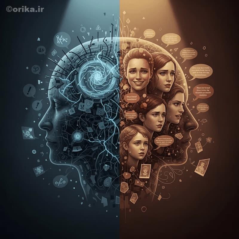 تعریف اسکیزوفرنی با اختلال شخصیت چندگانه