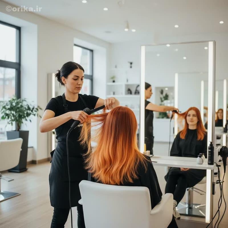 رنگ مو روباهی مناسب چه رنگ پوستی است