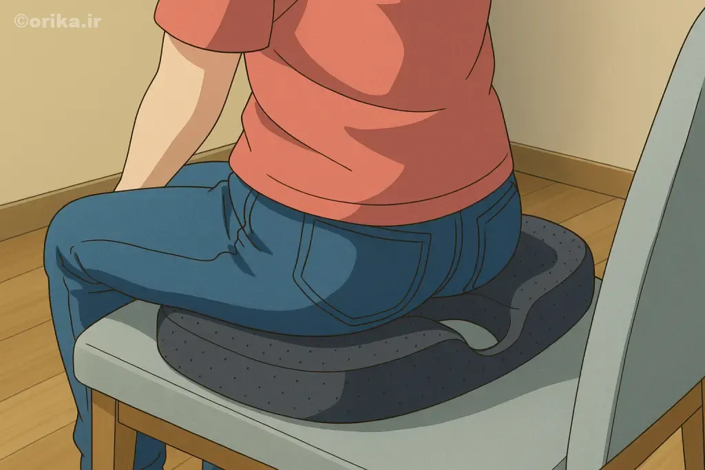 بالشتهای طبی حلقوی برای درد دنبالچه لگن و کمر