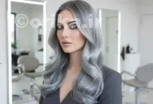 رنگ مو فولادی