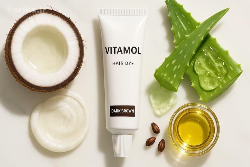 رنگ مو ویتامول برای پوشش‌دهی سفیدی