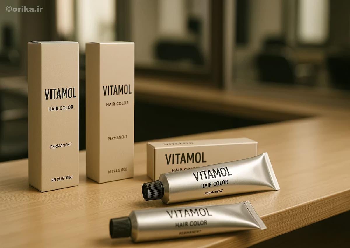 رنگ مو ویتامول
