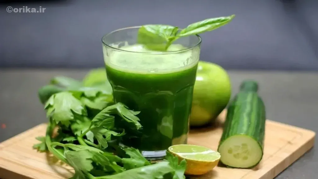 اسموتی چربی‌سوز خیار و نعناع