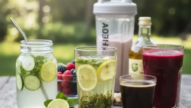 نوشیدنی‌های چربی‌سوز شکم