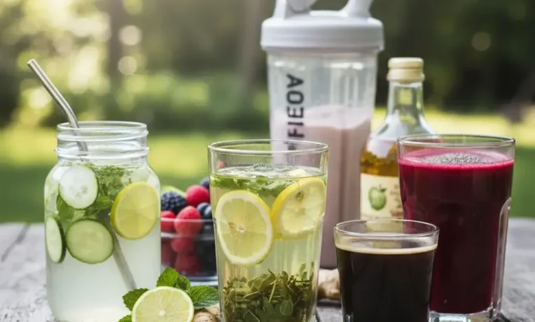 نوشیدنی‌های چربی‌سوز شکم