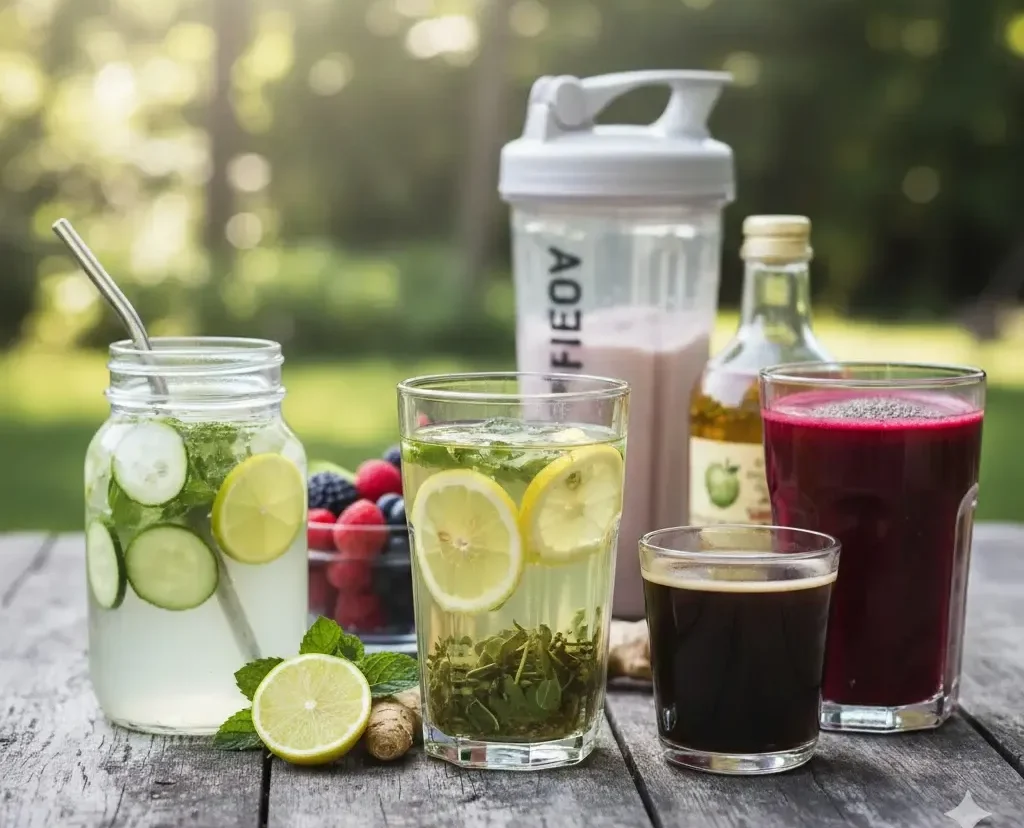 نوشیدنی‌های چربی‌سوز شکم