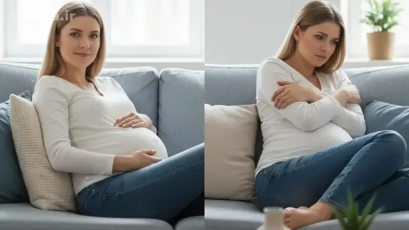 تغییرات خلقی دوران بارداری چیست و چرا رخ میدهد؟