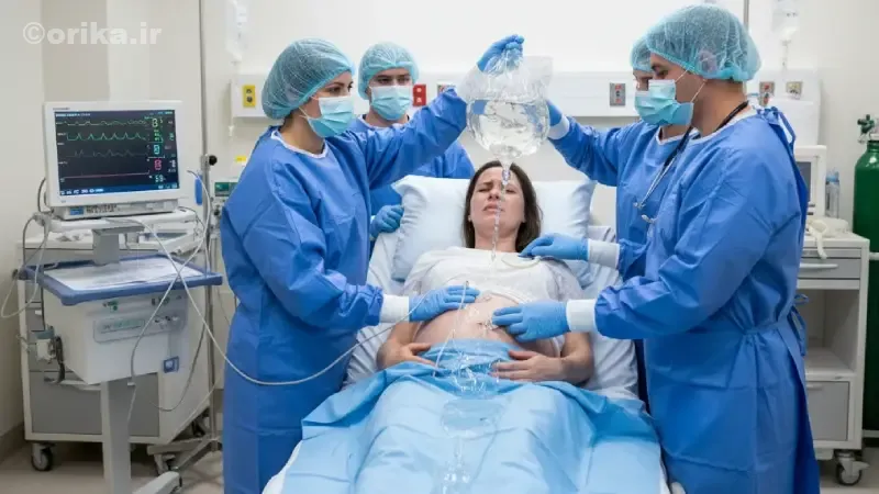 درمان و مدیریت افزایش مایع آمنیوتیک