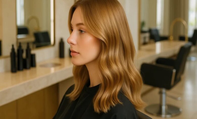 رنگ مو بیسکویتی بدون دکلره