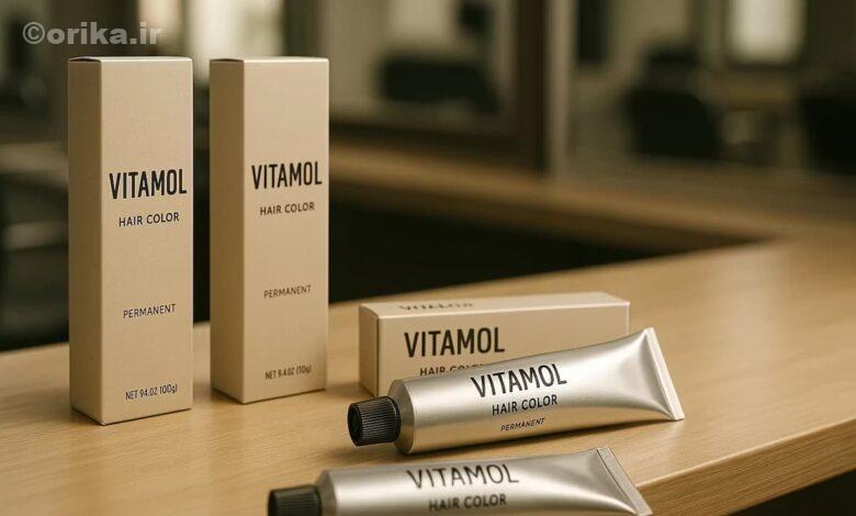 رنگ مو ویتامول