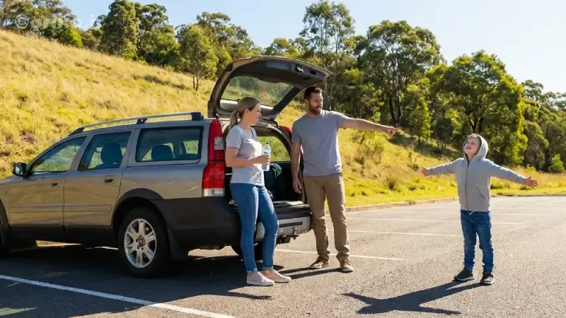 سرگیجه کودک در ماشین