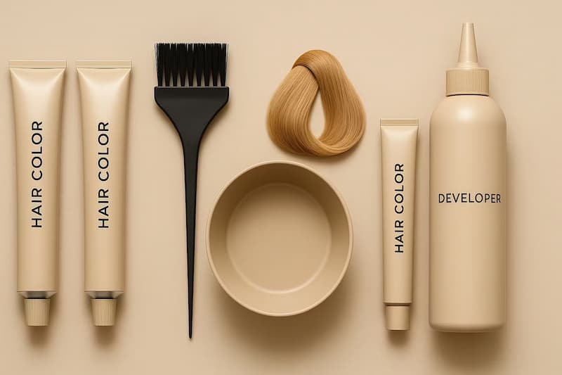 نکات ماندگاری و مراقبت از رنگ بیسکویتی