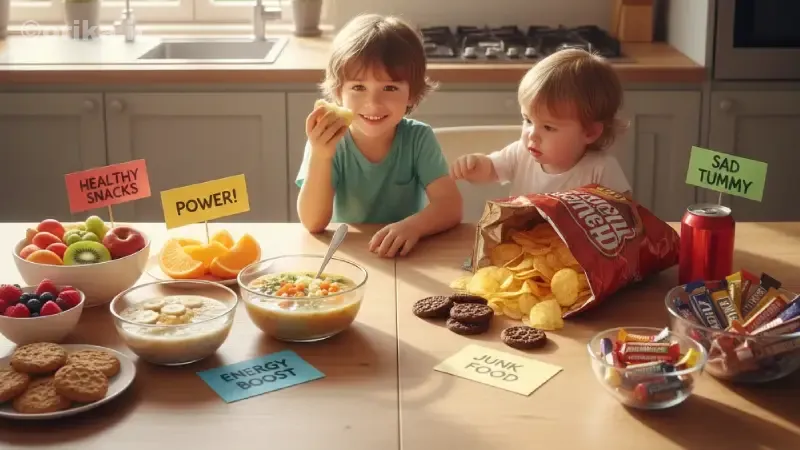 نکات مهم درباره میانوعده کودکان