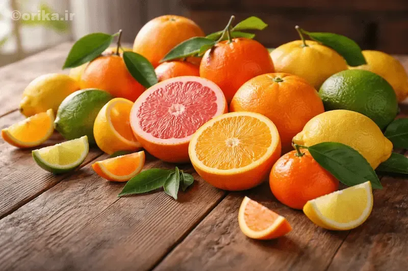 خاستگاه و روند تکامل انواع مرکبات 