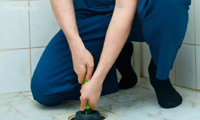 روش های باز کردن گرفتگی حمام