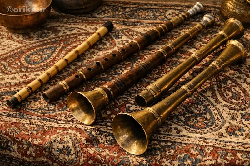 معرفی سازهای بادی ایرانی و جایگاه آن‌ها