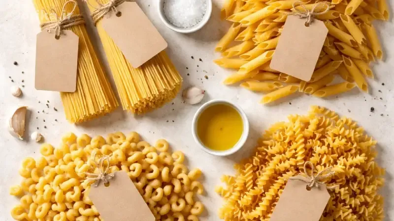 چند نوع پاستا وجود دارد؟
