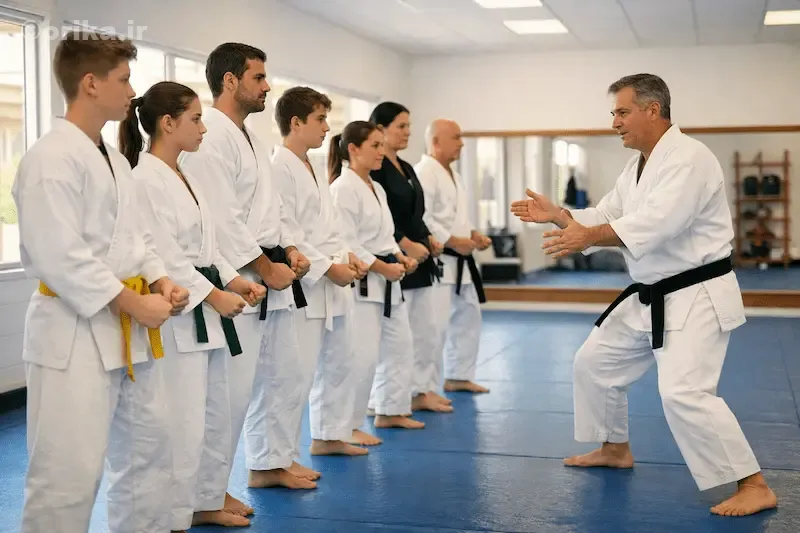 کمربندها و مسیر پیشرفت در کونگ فو توآ